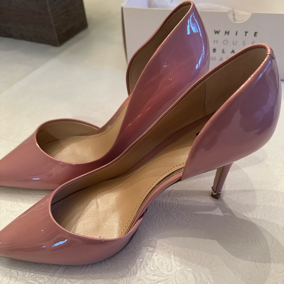 NWT Pink Closed Toe Pumps Size 7.5 - Picture 3 of 7